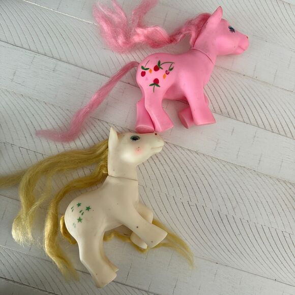 Vintage Toy Lot Gi-Go Pony Tootsie Pose Long Head, Cabbage Patch Kid Springsong - Picture 3 of 10